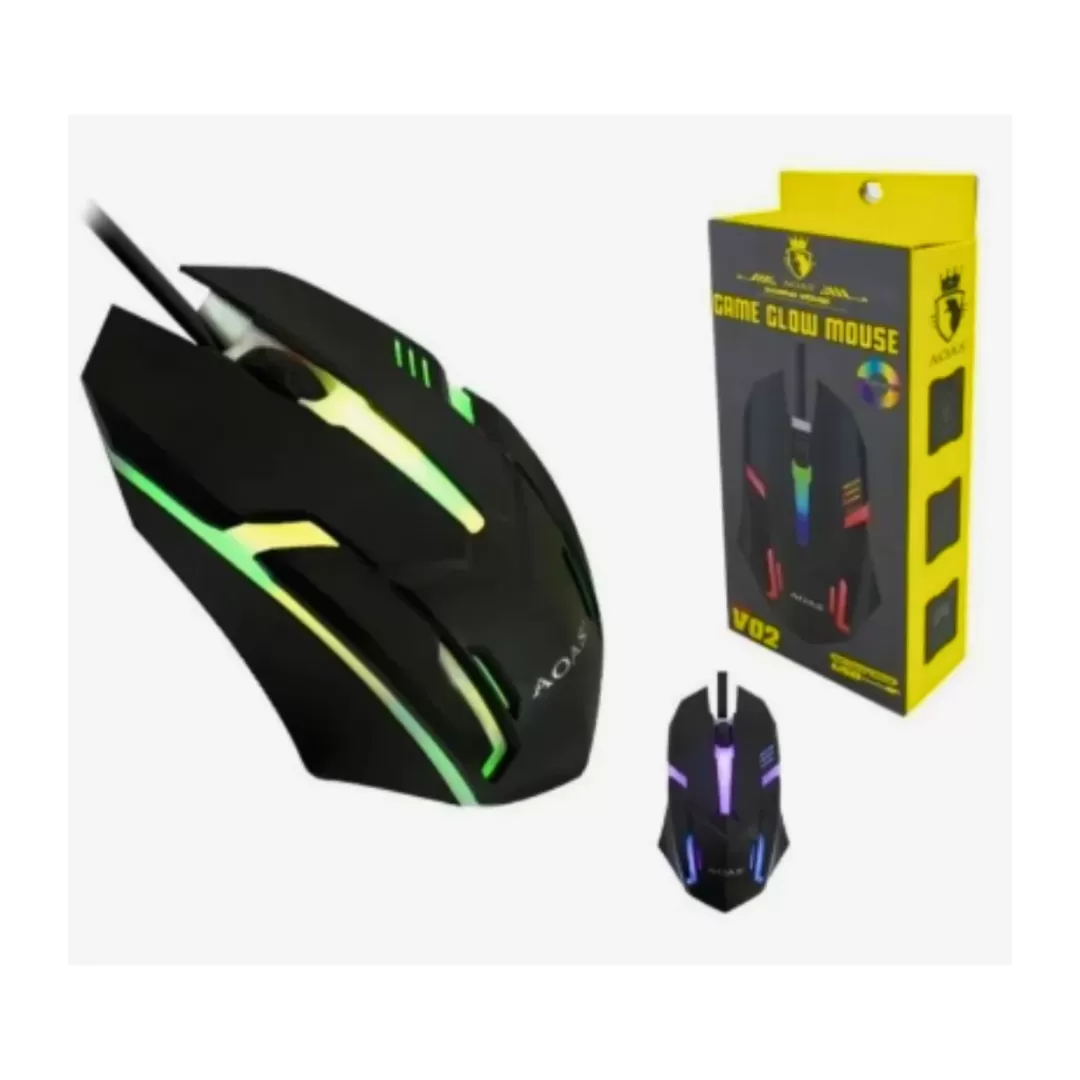 Mouse Gamer V02 - Rendimiento y Comodidad para Gamers